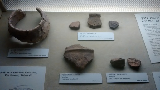Current Iron Age display in Wonders of the Peak gallery